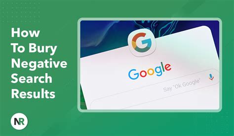 how to bury a google search result|How to Push Down or Bury Negative Search Results.